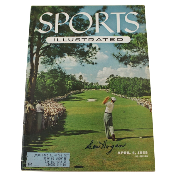 Ben Hogan Signed 1955 Sports Illustrated Masters Magazine JSA #BB52031