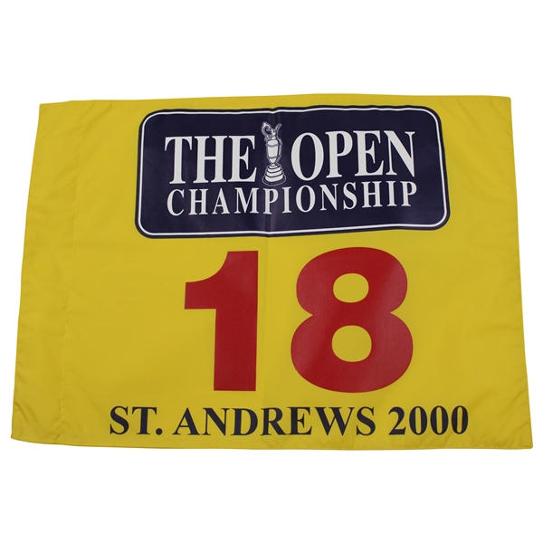 2000 Open Championship at St Andrews Screen Flag - Part of Tiger Slam
