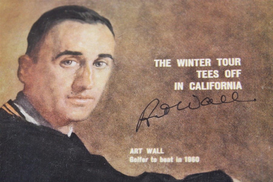 Art Wall Signed 1960 Sports Illustrated Magazine JSA ALOA