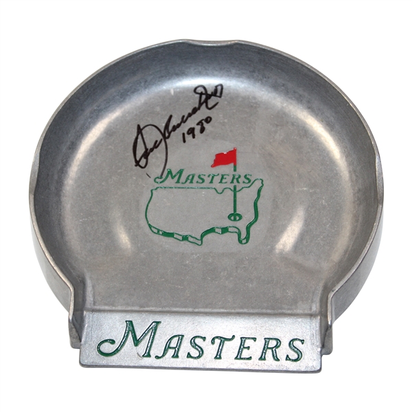 Seve Ballesteros Signed Masters Pewter Putting Cup with '1980' Notation JSA ALOA