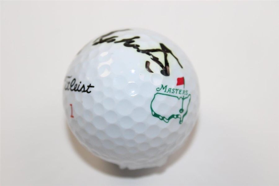 Seve Ballesteros Signed Titleist Masters Logo Golf Ball JSA#YY19245