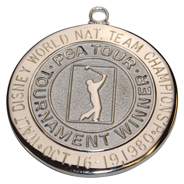 Champion Danny Edwards' 1980 World National Team Championships PGA Tour 10k Gold Winner's Medal