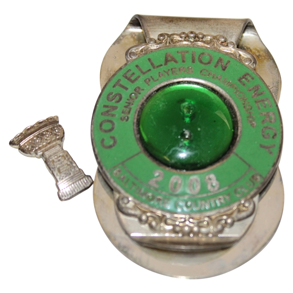Danny Edwards' 2008 Constellation Energy Badge/Clip - Missing Center Emblem