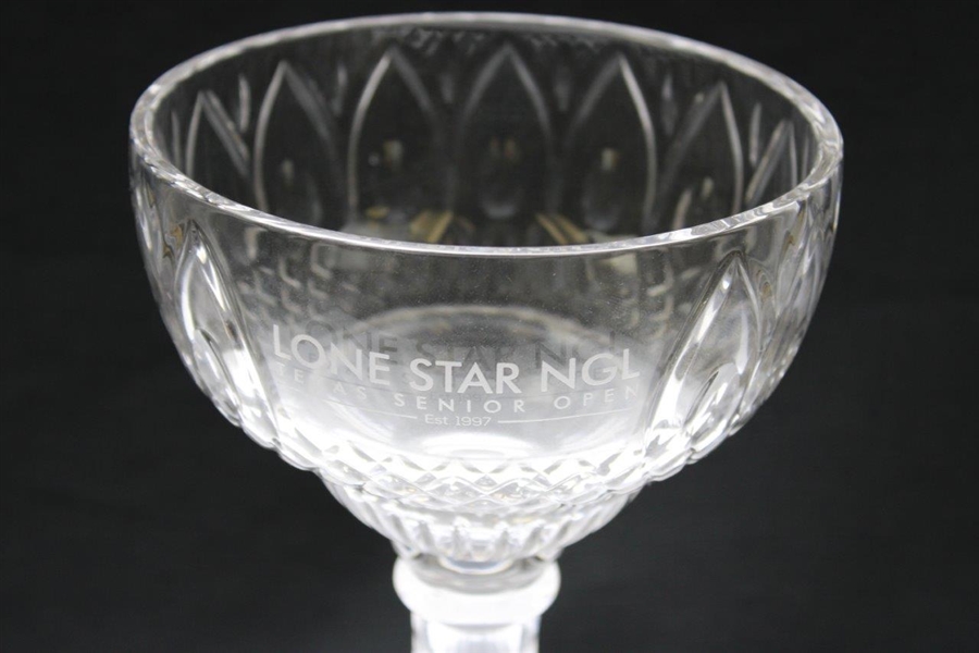 2019 Lone Star NGL Texas Senior Open Super Senior Division Champion Glass Trophy