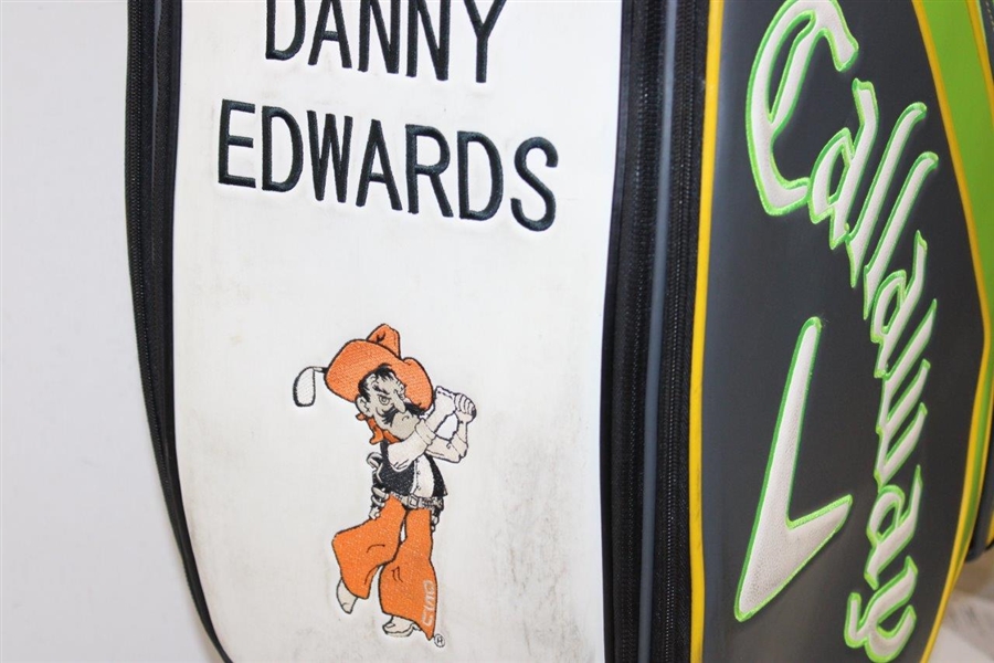 Danny Edwards' Match Used Callaway OSU Mascot EPIC Flash Full Size Golf Bag