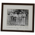 Ed Dudley, Bob Jones, Harry Cooper & Jess Sweetser Display Photo - Framed
