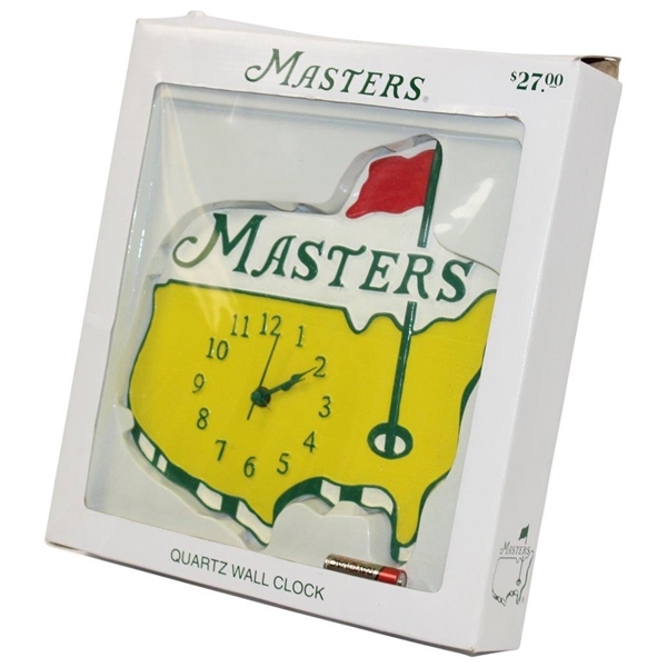 Classic Masters Quartz Wall Clock New in Original Package - Works