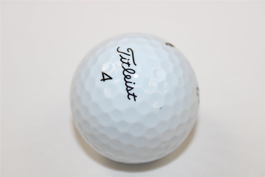 Louis Oosthuizen Signed Titleist Tour Soft Logo Golf Ball JSA ALOA