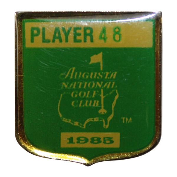 1985 The Masters Tournament Contestant Badge #85 - Danny Edwards