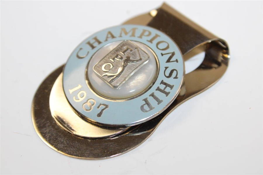 1987 The Players Championship Contestant Badge/Clip - Danny Edwards