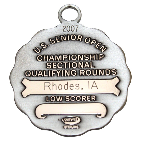 Danny Edwards' 2007 US Senior Am. Sectional Low Scorer USGA Sterling Medal - Rhodes, IA.