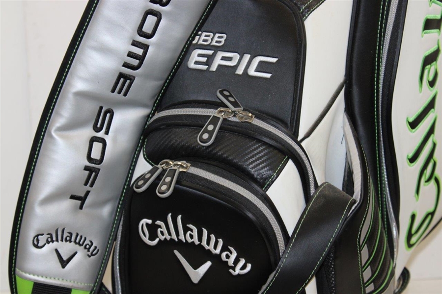 Danny Edwards' Match Used Callaway GBB Epic Full Size Golf Bag w/Pro-Am Bag Tag