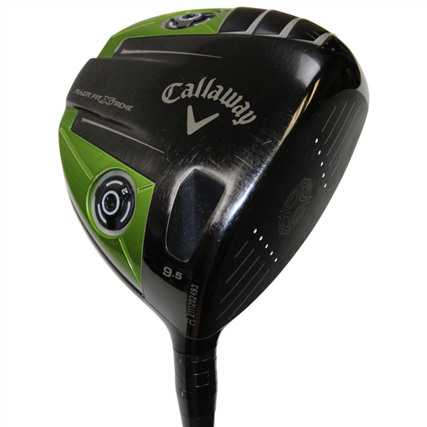 Danny Edwards' Used Callaway RAZR Fit Ztreme 9.5 Speed Frame Face Driver with Head Cover