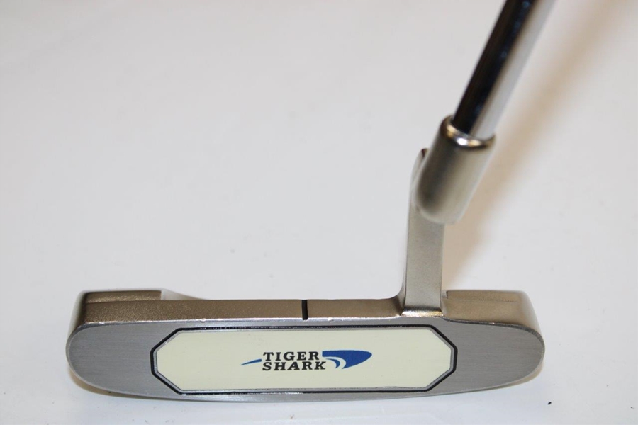 Danny Edwards' Used Tiger Shark Great White GW-2 Putter with Putter Boot-E Cover