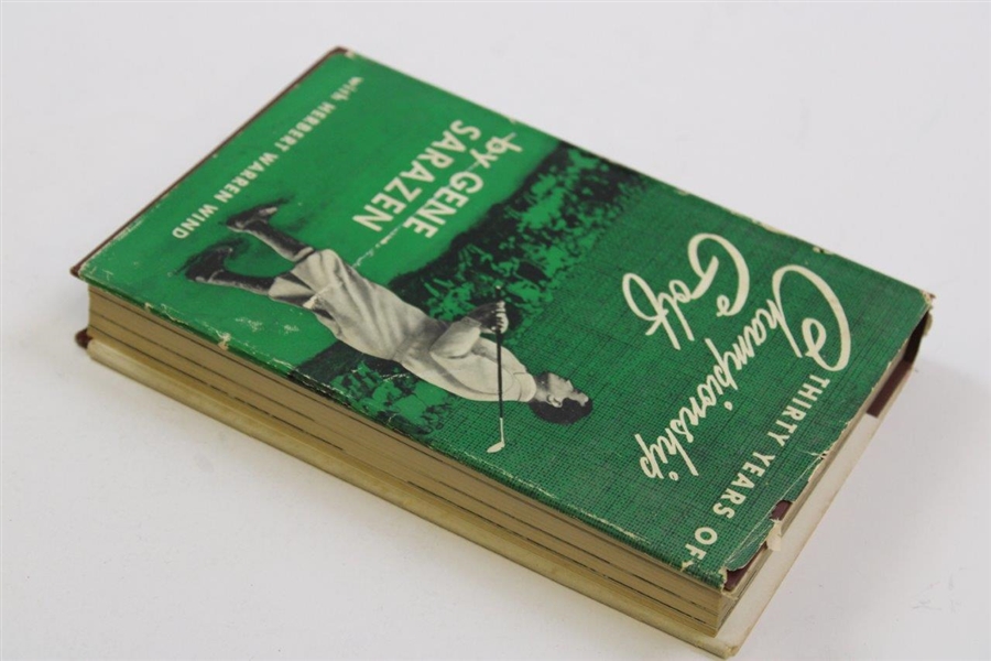 Gene Sarazen Signed 1st Edition 'Thirty Years Of Championship Golf' Book JSA ALOA