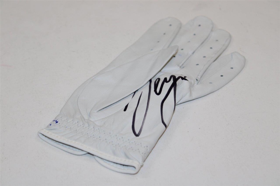 Sergio Garcia Signed Personal Used TaylorMade Golf Glove & Golf Ball JSA ALOA