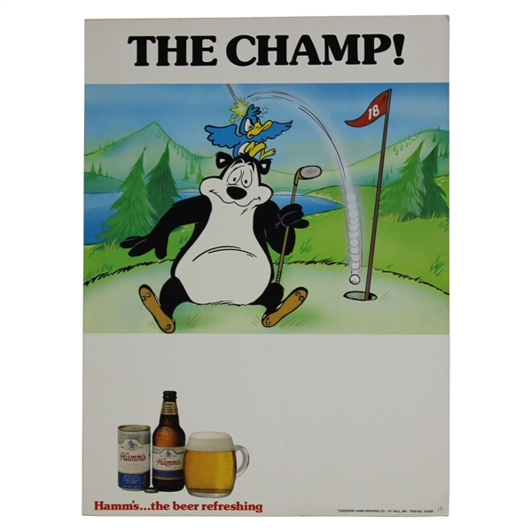 Hamm's Beer Countertop Ad