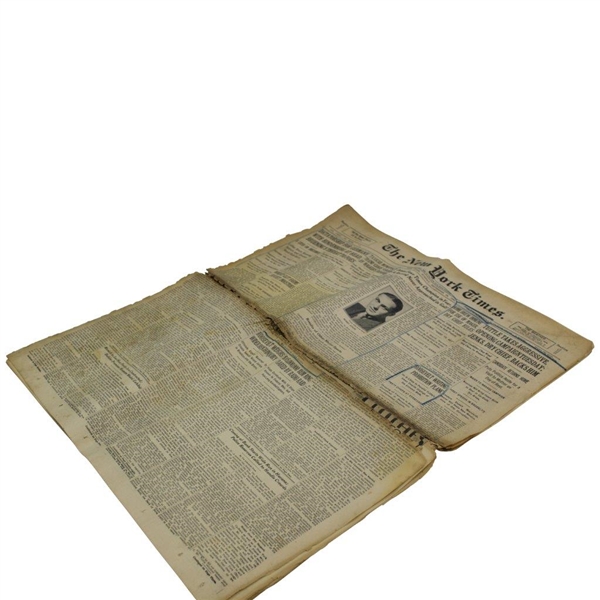1930 Sep 28Th Bobby Jones Grand Slam New York Times Newspaper 