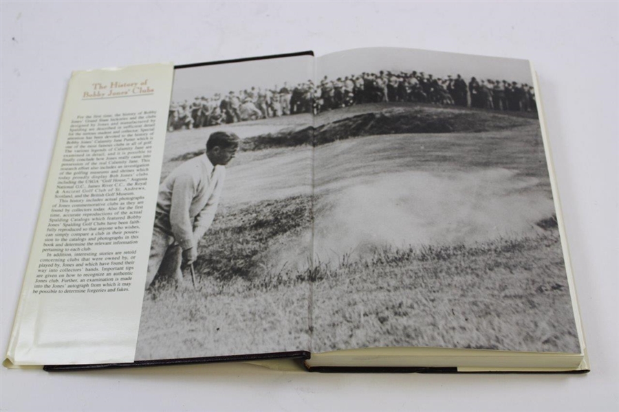 1992 'The History of Bobby Jones’ Clubs 1st Ed Ltd Ed Book Signed by Author Matthew #181/500