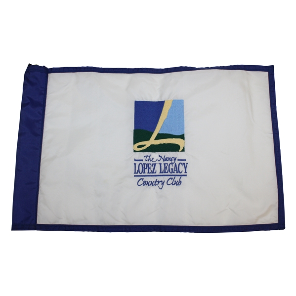 The Nancy Lopez Legacy Country Club Embroidered Flag
