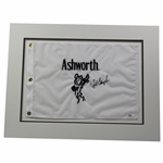 Fred Couples Signed Ashworth Embroidered Flag Poster PSA #AM60527