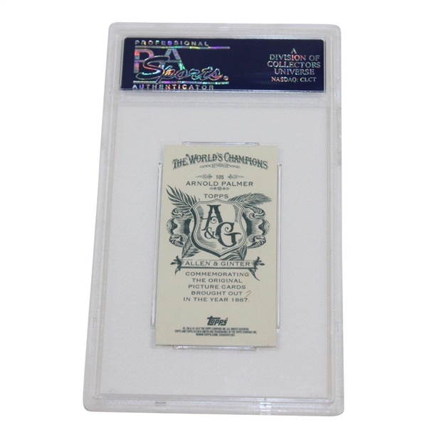 Arnold Palmer Signed 2012 Topps Allen and Ginter Card PSA #83690620
