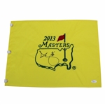 Adam Scott Signed 2013 Masters Embroidered Flag JSA COA #Q49577