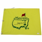Jose Maria Olazabal Signed Undated Embroidered Masters Flag JSA #AI76830