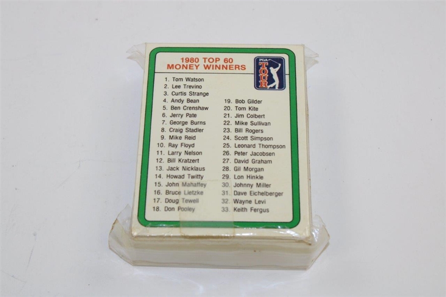 1981 PGA Tour Complete Set Of Trading Cards