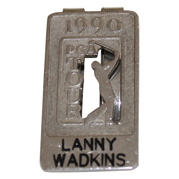Lanny Wadkins 1990 PGA Tour Member Money Clip