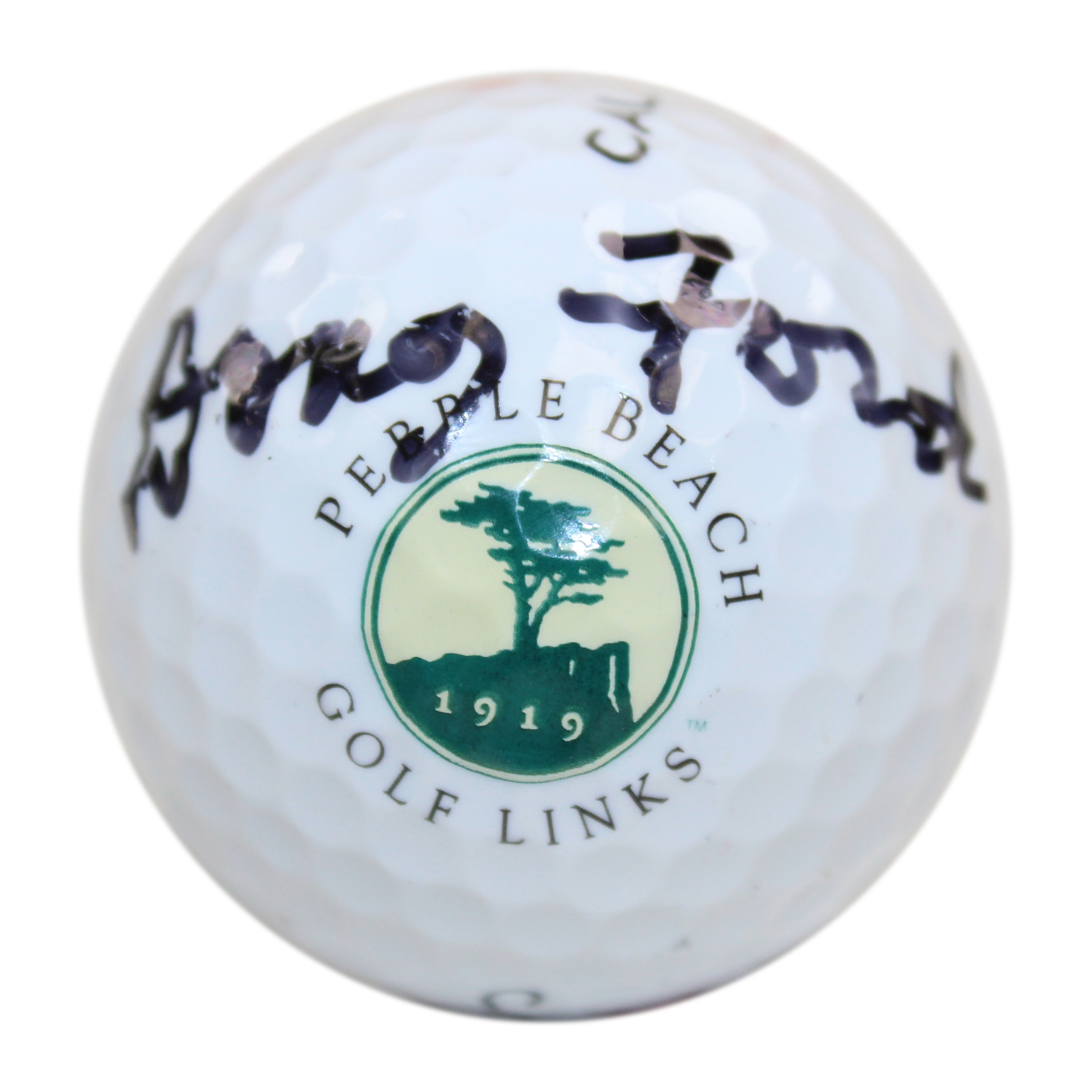 Doug Ford shops signed golf ball