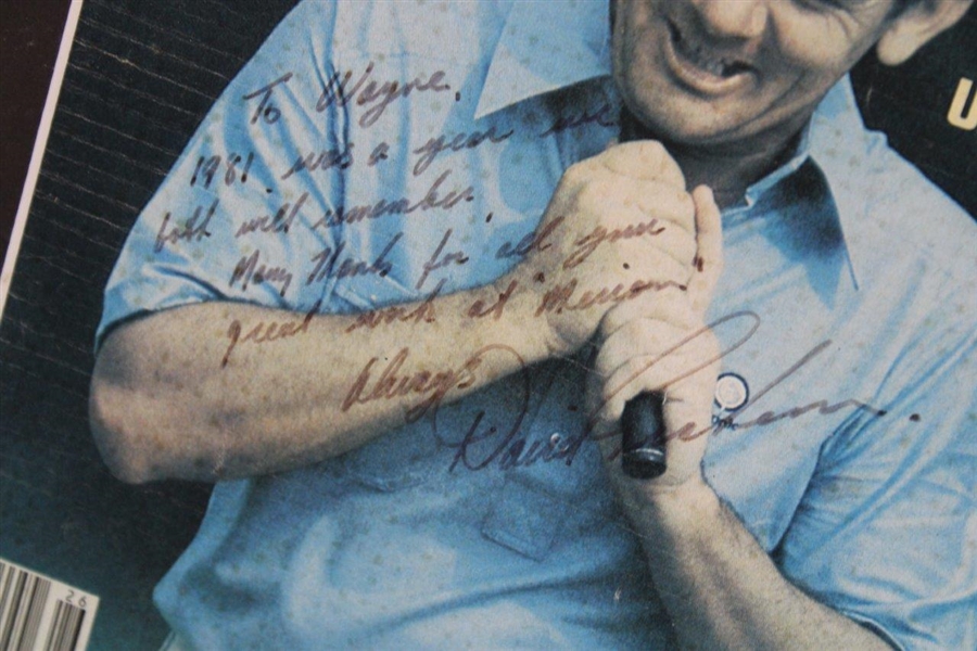 David Graham Signed 1981 Sports Illustrated Cover JSA ALOA