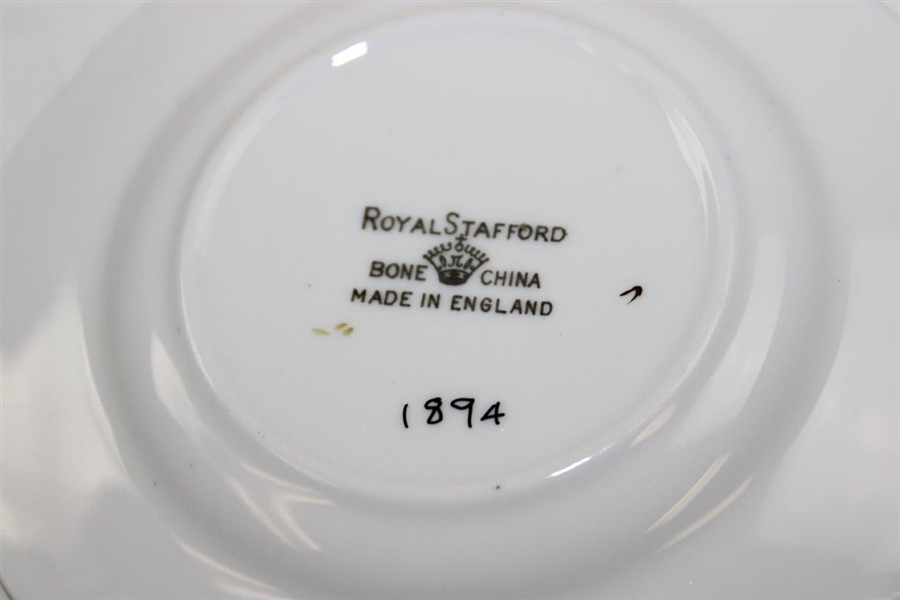 R.A. & 18th Hole St. Andrews Royal Stafford Porcelain Plate