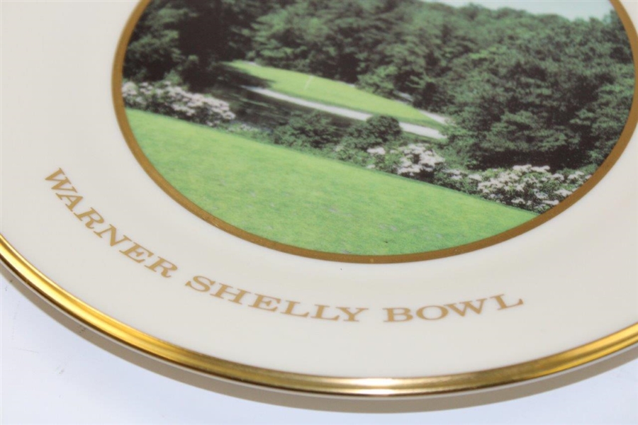 Pine Valley Golf Club 1989 Warner Shelly Bowl Ceramic Plate