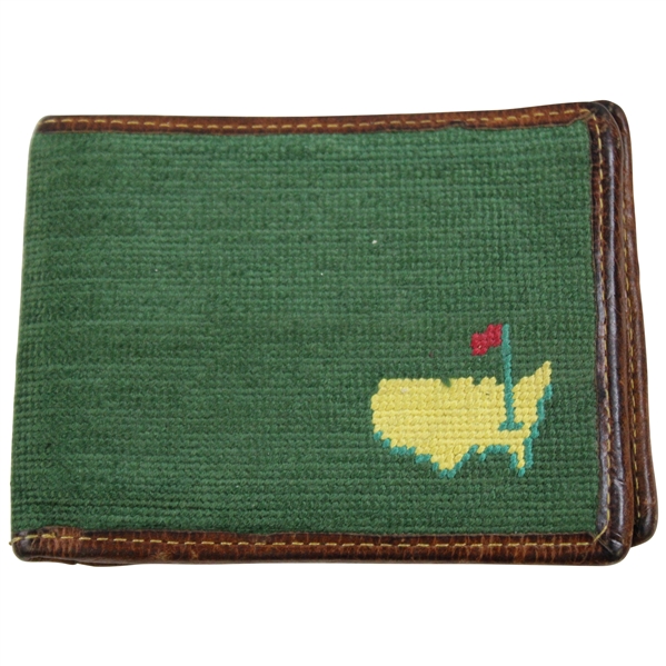 Masters Tournament Logo Smathers & Branson Used Wallet