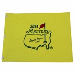 Mark OMeara Signed 2014 Masters Embroidered Flag with 1998 JSA ALOA