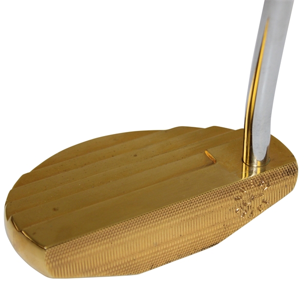 Peter OMalley 1995 Benson And Hedges Int. Winner Gold Plated The Fat Lady Swings Putter