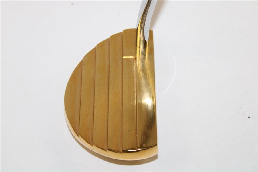 Peter O'Malley 1995 Benson And Hedges Int. Winner Gold Plated The Fat Lady Swings Putter