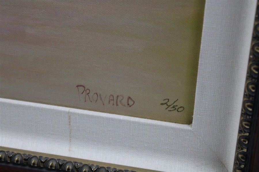 Arnold Palmer Signed Ltd Ed Provard US Open The King Farewell Print #2/50 - Framed JSA ALOA