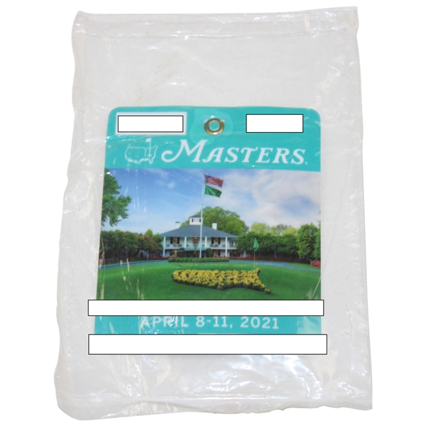 2021 Masters Tournament SERIES Badge in Unopened Sealed Package - Rare