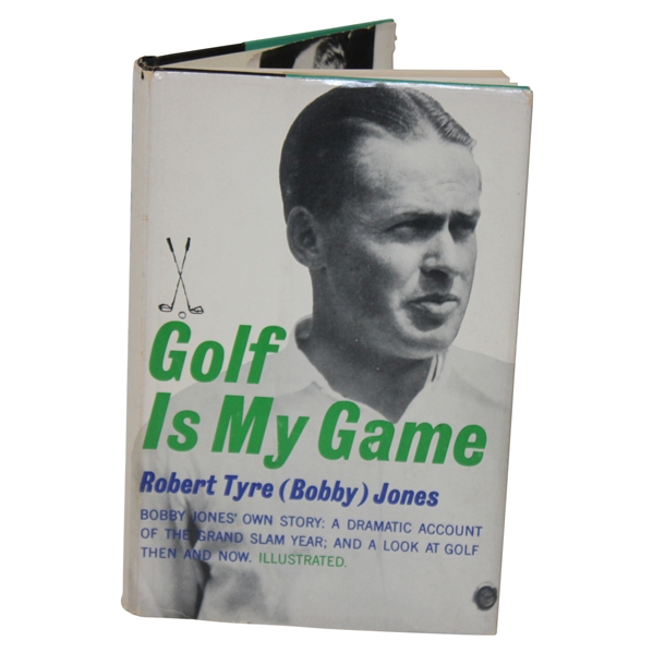 Bobby Jones Signed 1959 'Golf Is My Game' First Edition Book JSA ALOA