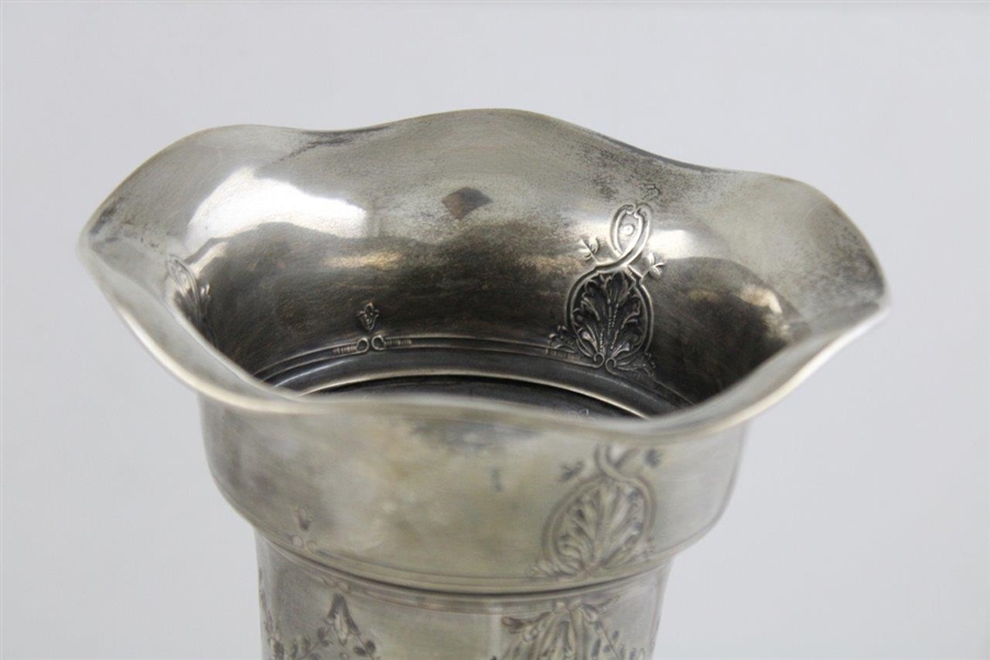 1925 Pinehurst Sterling Silver Trophy Won By Charles Everett Beane