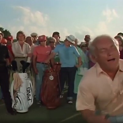 Caddyshack's Dan Resin Movie Used Johnny Hart Illustrated Ping Golf Bag w/Movie Lobby Sheet