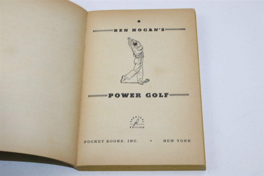 1959 'Power Golf' by Ben Hogan & 1957 Sports Illustrated w/Hogan on Cover