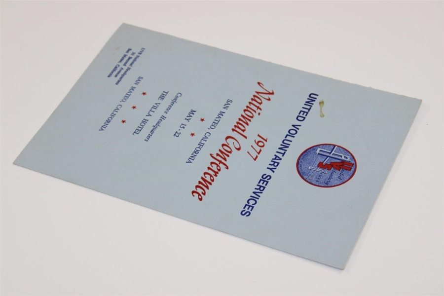 1977 United Voluntary Services National Conference Program