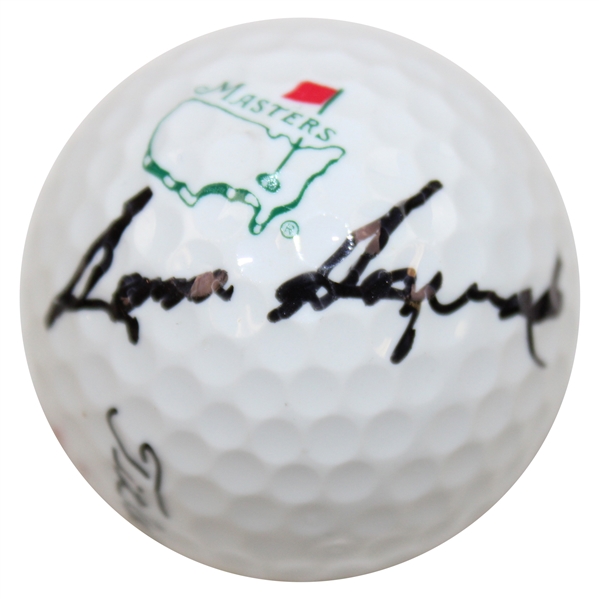 Sam Snead Signed Masters Logo Titleist Golf Ball JSA ALOA