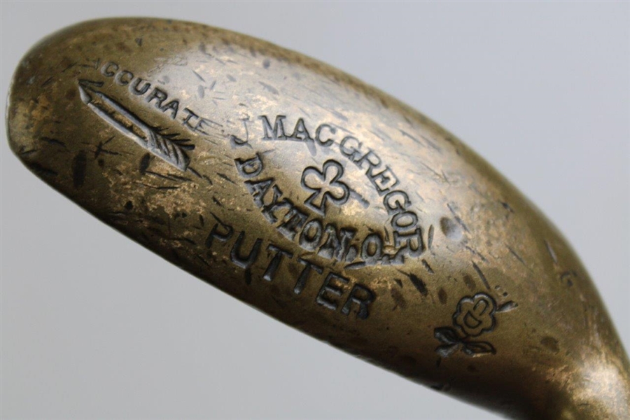 Macgregor Dayton Accurate Putter W/ Made By The Crawford Macgregor & Canby Co Shaft Stamp