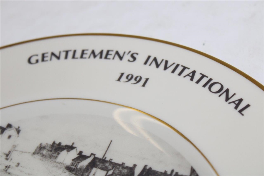 1991 Bent Pine Golf Club Gentlemen's Invitational Tiffany & Co. Pickard China Plate