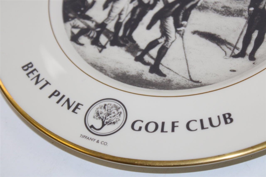 1991 Bent Pine Golf Club Gentlemen's Invitational Tiffany & Co. Pickard China Plate
