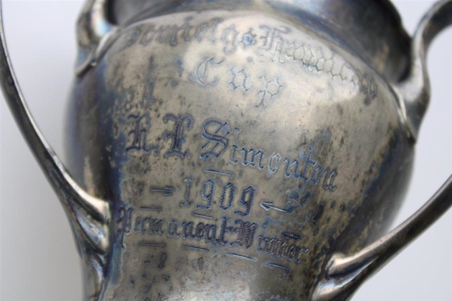 1909 Handicap Cup G. L. Simontou Permanent Winner Trophy